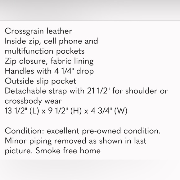 COACH (F13000) SIERRA SATCHEL CROSSGRAIN LEATHER WITH MULTI EDGEPAINT BAG - Picture 13 of 14